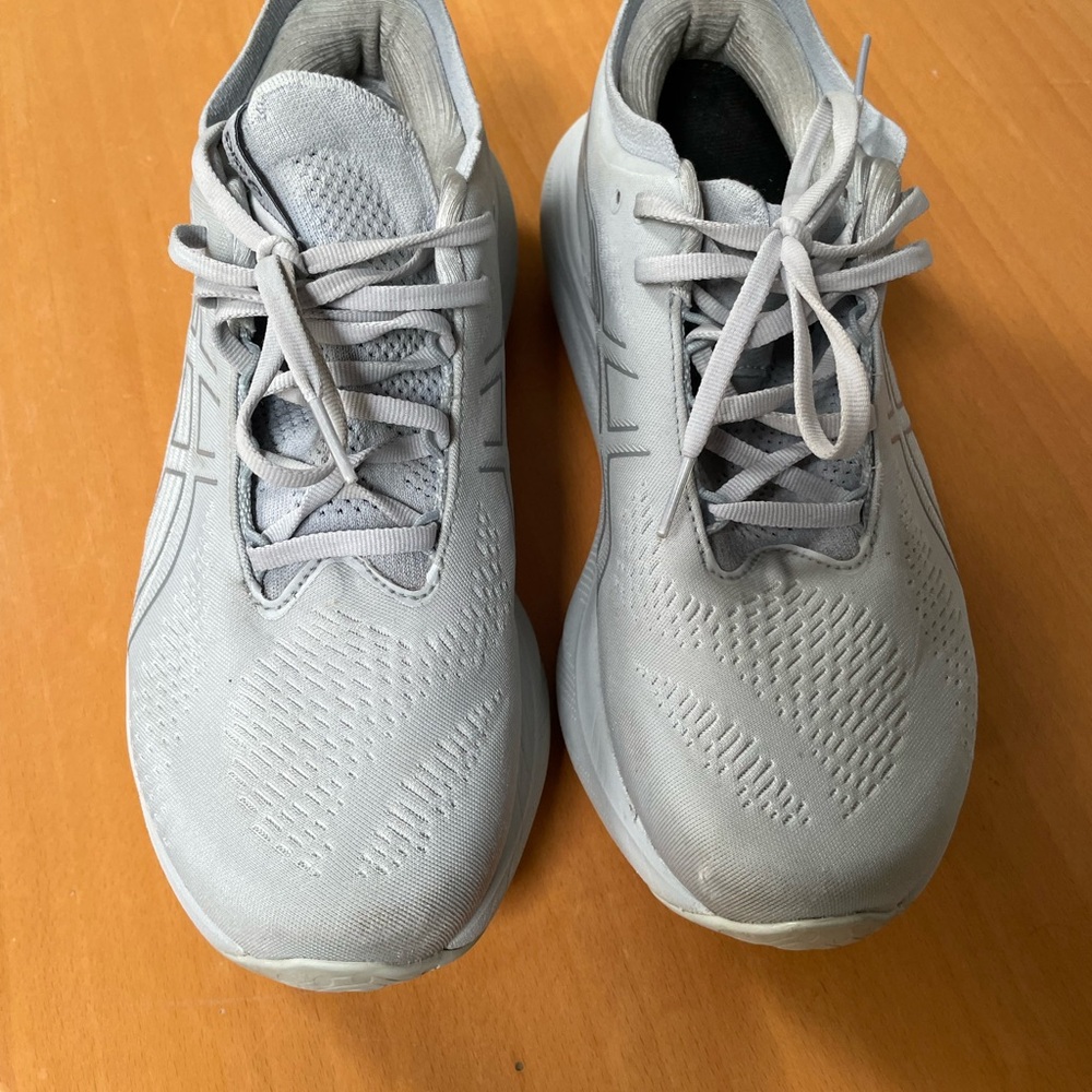 ASICS Gel Nimbus 25 Sheet Rock / Carrier Grey Size 10 Pure Gel Cushion
